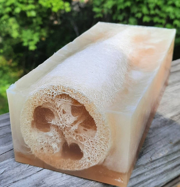 Honey Almond Loofah Soap