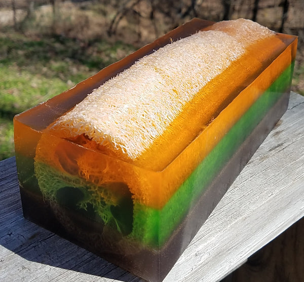 Bamboo & Grapefruit Loofah Soap