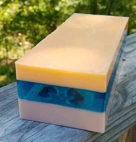Tropical Loofah Soap Loaf