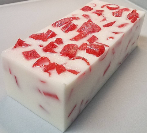 Cranberry Kisses Shea Butter Soap Loaf
