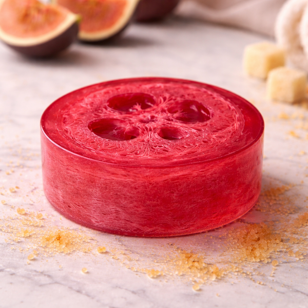 Figs & Sugar Loofah Soap - 5.5 oz