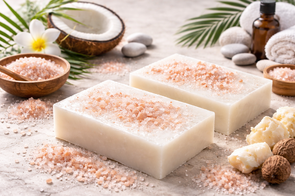 Pink Himalayan Salt Soap - Coconut & Sandalwood
