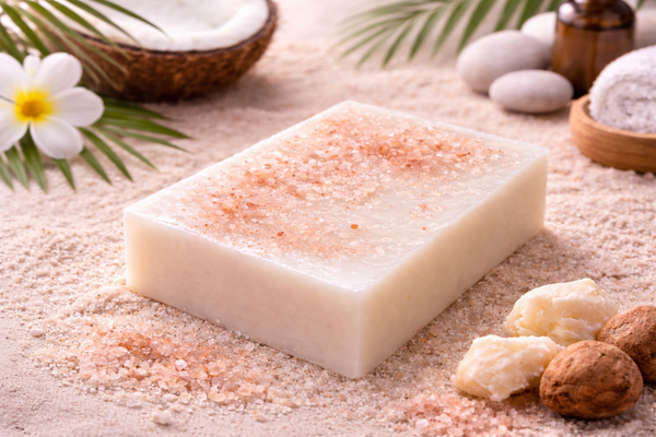 Pink Himalayan Salt Soap - Coconut & Sandalwood