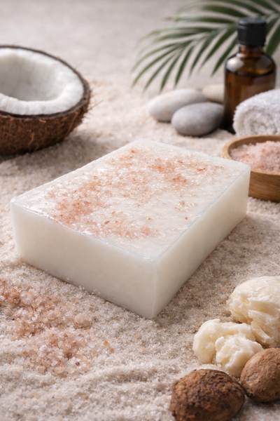 Pink Himalayan Salt Soap - Coconut & Sandalwood