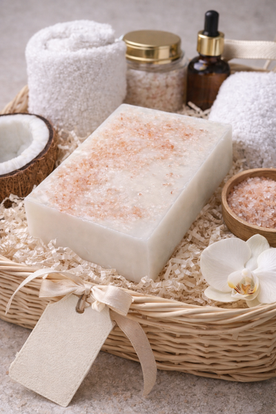 Pink Himalayan Salt Soap - Coconut & Sandalwood