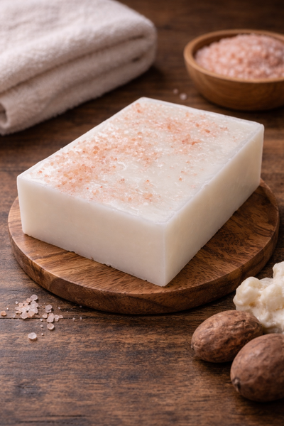 Pink Himalayan Salt Soap - Coconut & Sandalwood