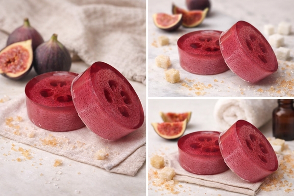 Figs & Sugar Loofah Soap - 5.5 oz