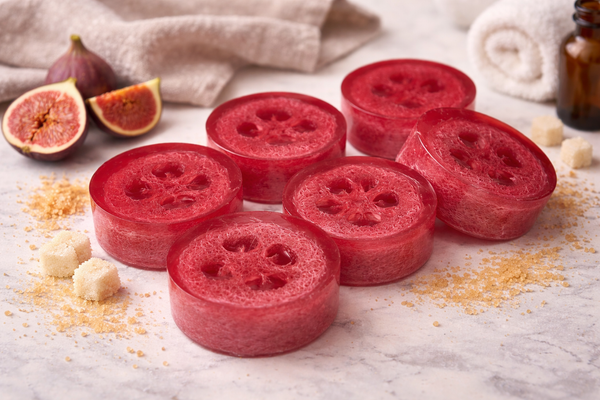 Figs & Sugar Loofah Soap - 5.5 oz