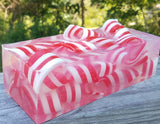Peppermint Curls Soap Loaf