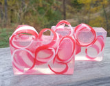 Peppermint Curls Soap Loaf