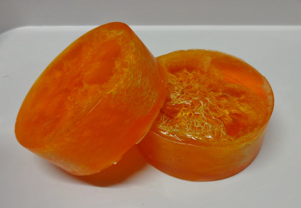 Mango Papaya Loofah Soap Bar - 6 oz