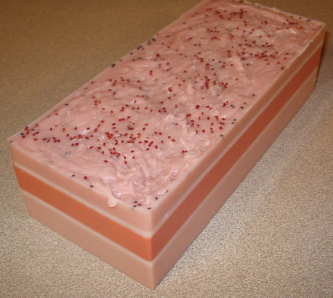 Shea Butter Soap Loaf - Cranberry Spice